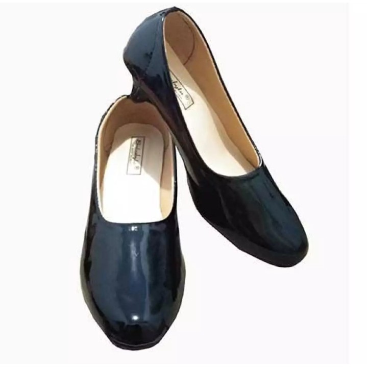 Satohama Sepatu Kerja Pantofel High Heels Wanita BB01 - Black