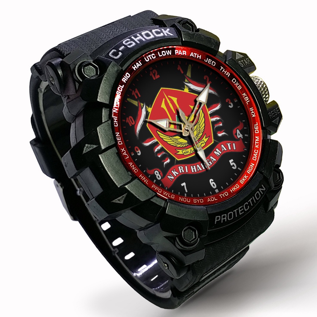 (BEST COLLECTION) JAM TANGAN BANSER NKRI OUTDOOR