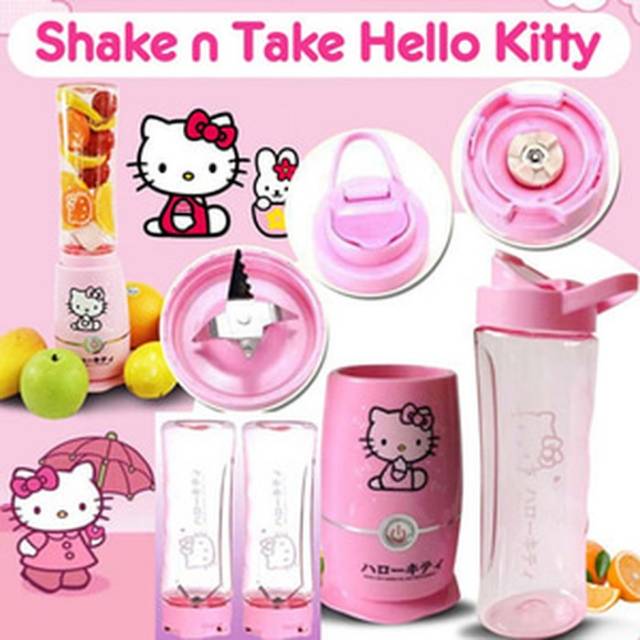 Shake and take karakter/Blender juicer 2 cup botol