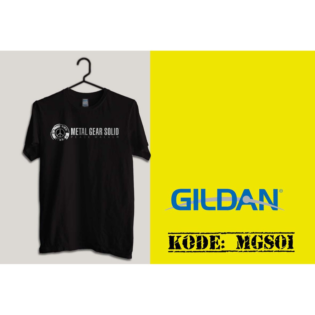 kaos metal gear original gildan mgs11