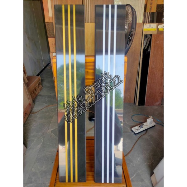 List plint granit 10x60 stepnose gold&silver