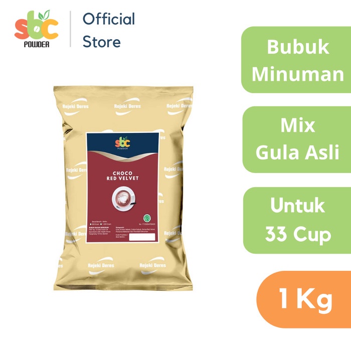 

BUBUK MINUMAN CHOCO REDVELVET SBC POWDER 1KG