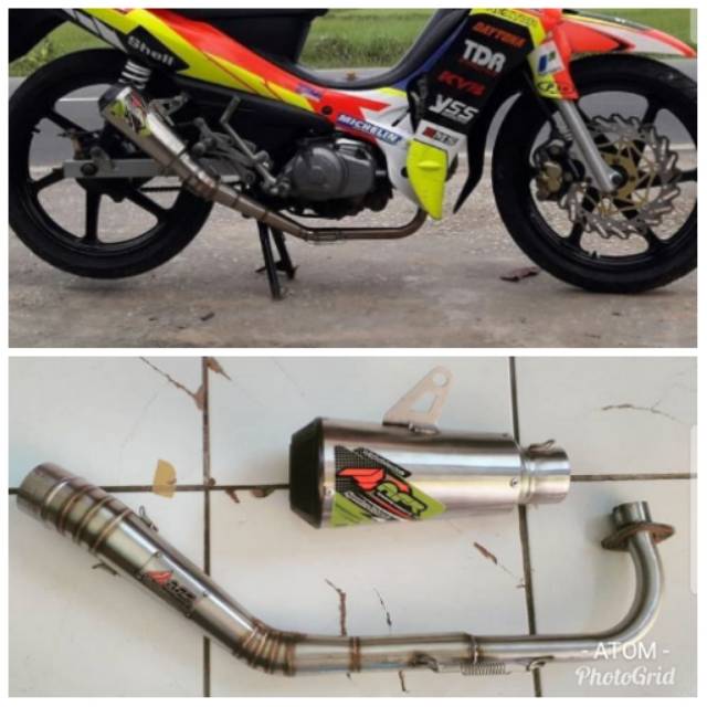 Knalpot JUPITER Z ROAD RACE Stainlees