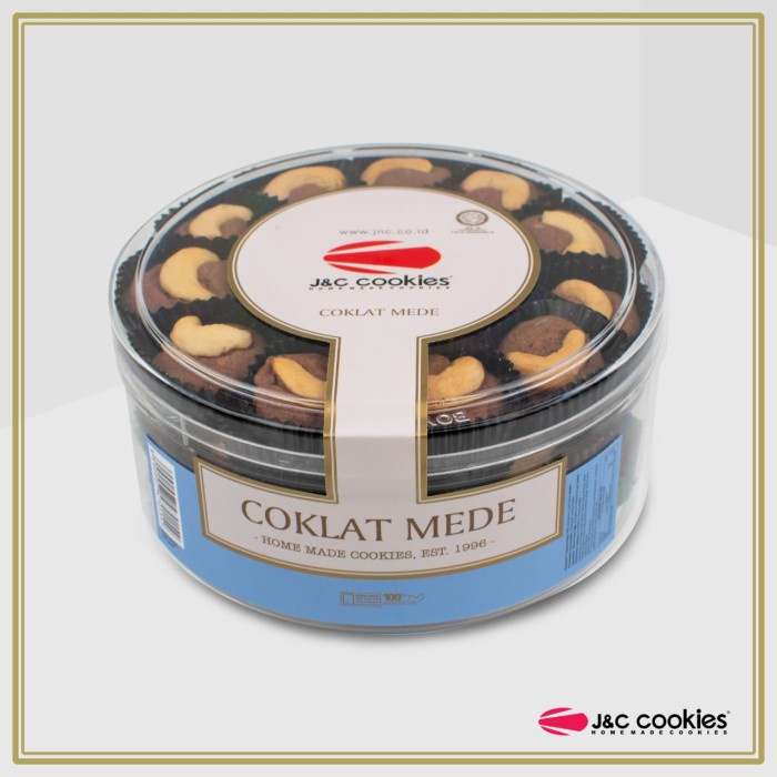 

Coklat Lebaran - Kue Cokelat Mede Kue Kering Jnc Cookies Kue Lebaran Toples Regular J&C