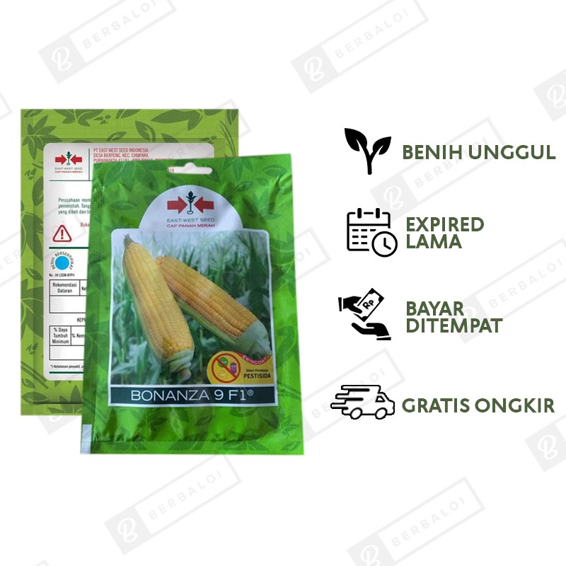 COD Bonanza 9 F1 Benih Jagung Manis 200 Butir