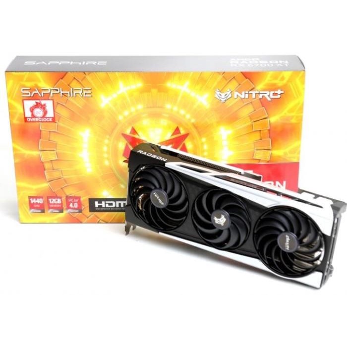 Sapphire Nitro+ Amd Radeon Rx 6700 Xt Gaming Oc 12Gb Gddr6