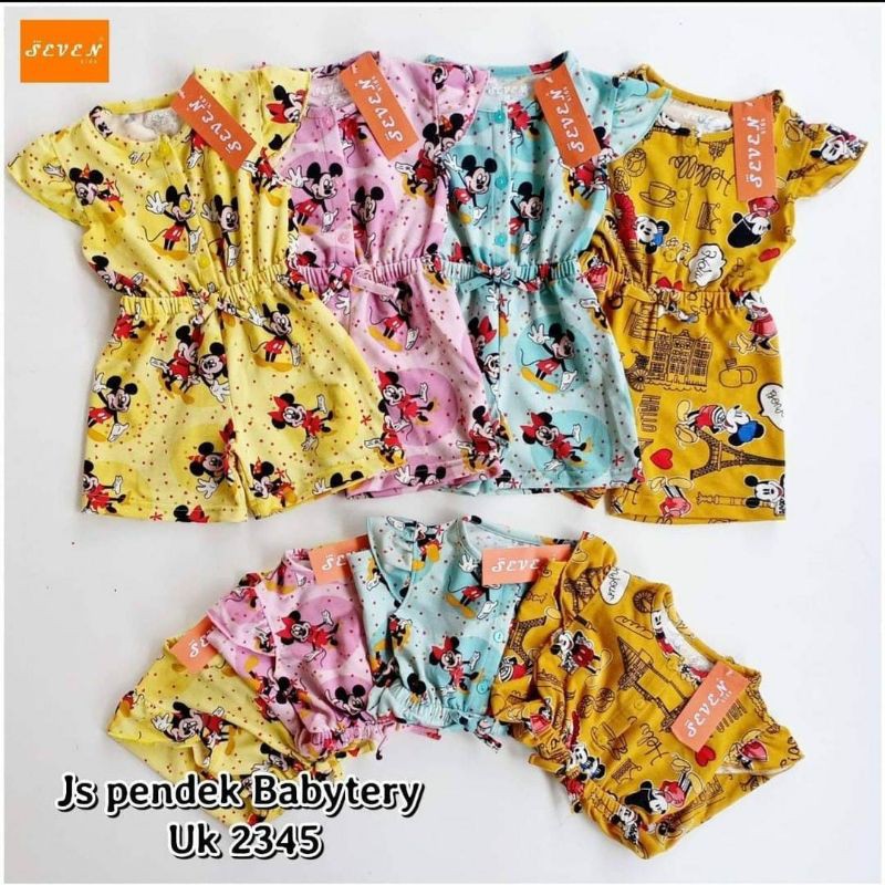 JUMPSUIT ANAK PENDEK BAJU ANAK PEREMPUAN KONVEKSI ANAK