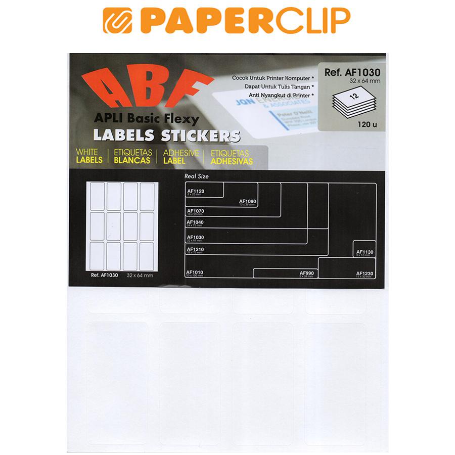 

LABEL APLI AF1030 32X64/10