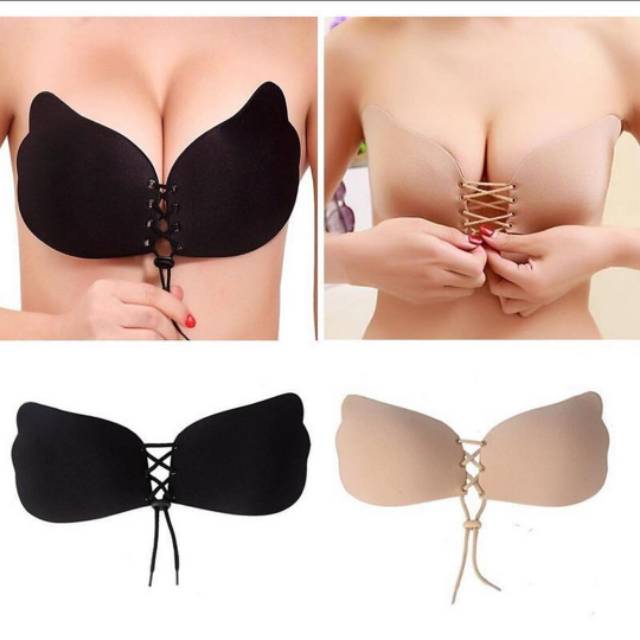 Ready Gojek Ready Bra Tempel Angel Wings Bra Bra Strapless cup A, b, C