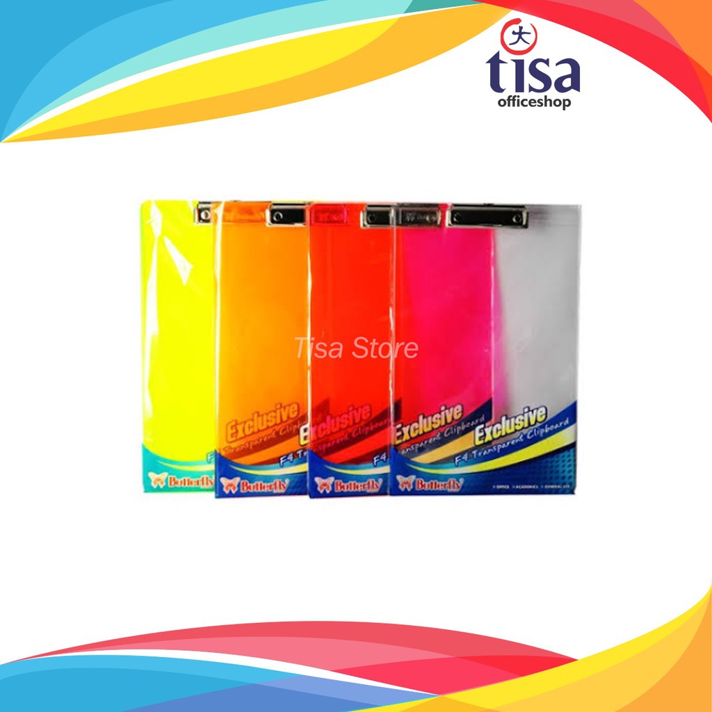 

Clipboard Butterfly Transparent/Papan Jalan
