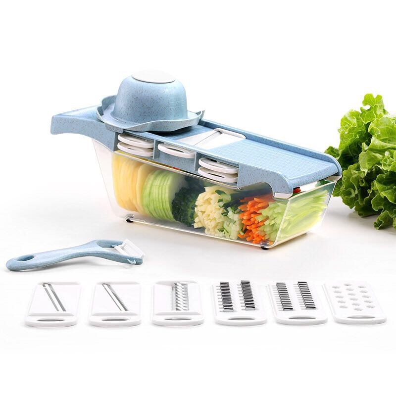 7in1 New Mandoline Slicer Vegetable Cutter