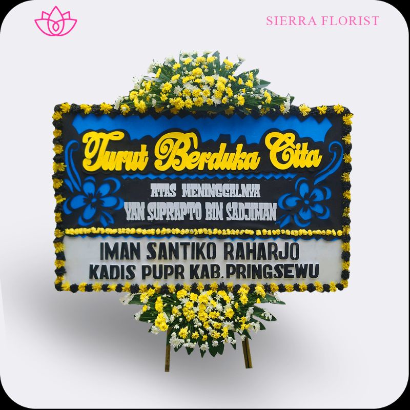 Karangan Bunga Turut Berduka Cita