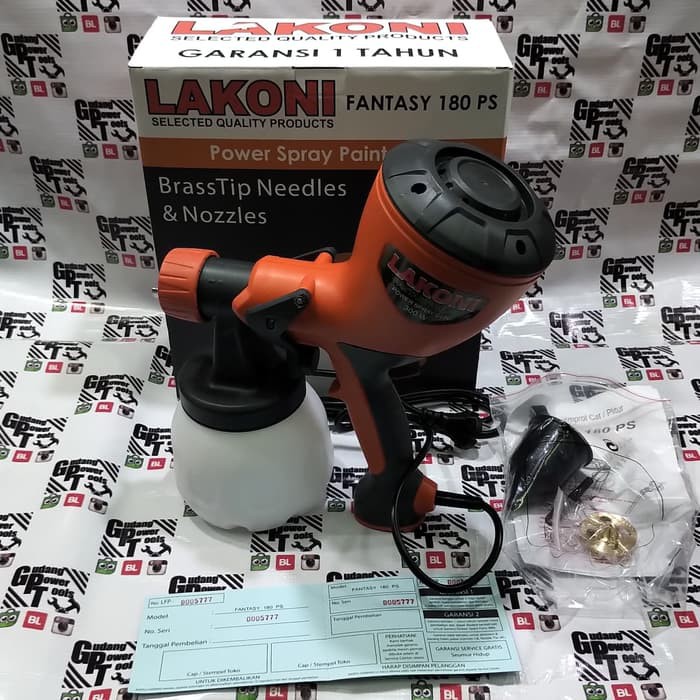 Spray Gun Electric Power Spray Gun Lakoni Fantasy 180ps