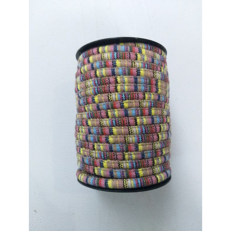 Tali Motif Tenun Tali Gelang Tenun Etnik Unik etnic ethnic indian lombok Tali Kalung Masker-15