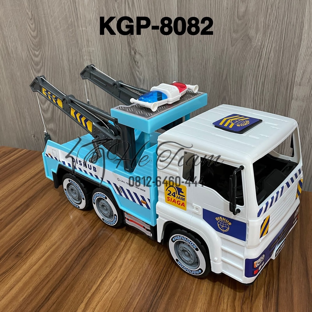 MAINAN ANAK LAKI LAKI MOBIL TRUK DEREK KGP8082 UKURAN BESAR / TRUCK