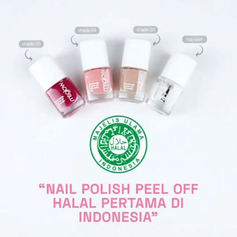 MS GLOW NAIL POLISH KUTEK HALAL MS GLOW