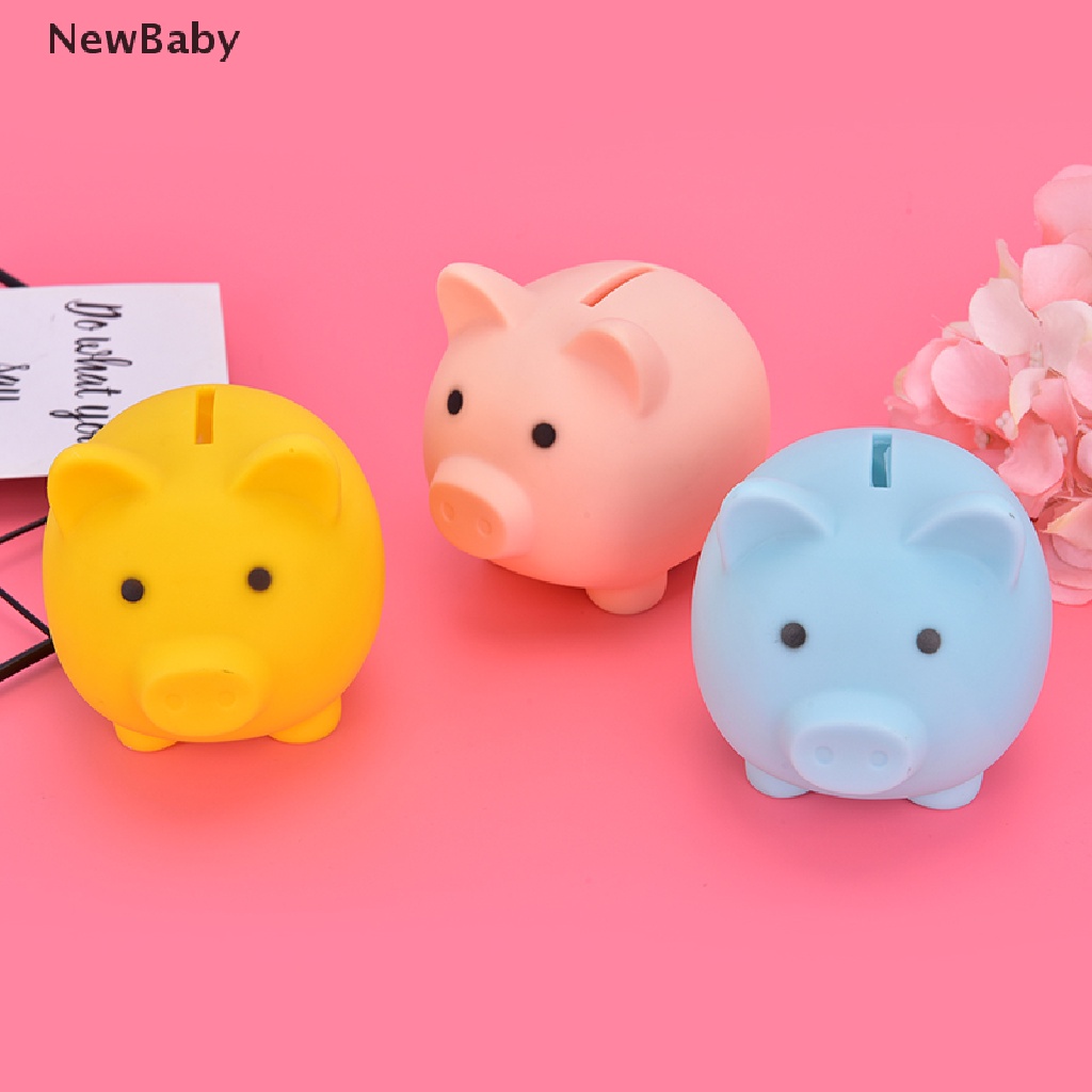 NewBaby Small Piggy Bank Money Boxes Home Decor Money Saving Box Children Piggy ID