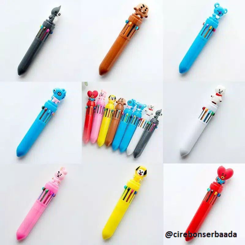 

pulpen BTS 10 warna