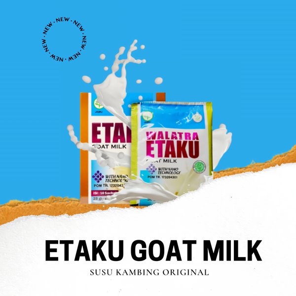 

ETAKU Susu Untuk Menjaga kesehatan tulang - Goat Milk Etaku Asli 100% Susu Kambing