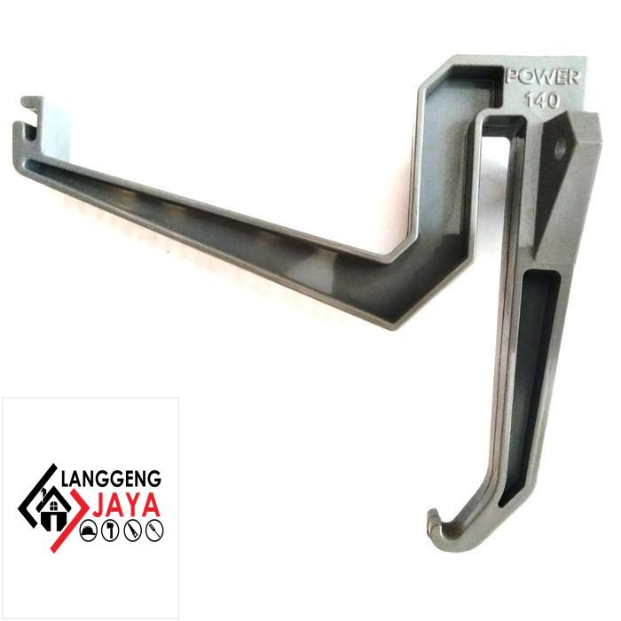 Promo Gantungan Talang Kotak (Gutter Bracket) R6-140(14Cm)Pvc Maspion Langgeng-
