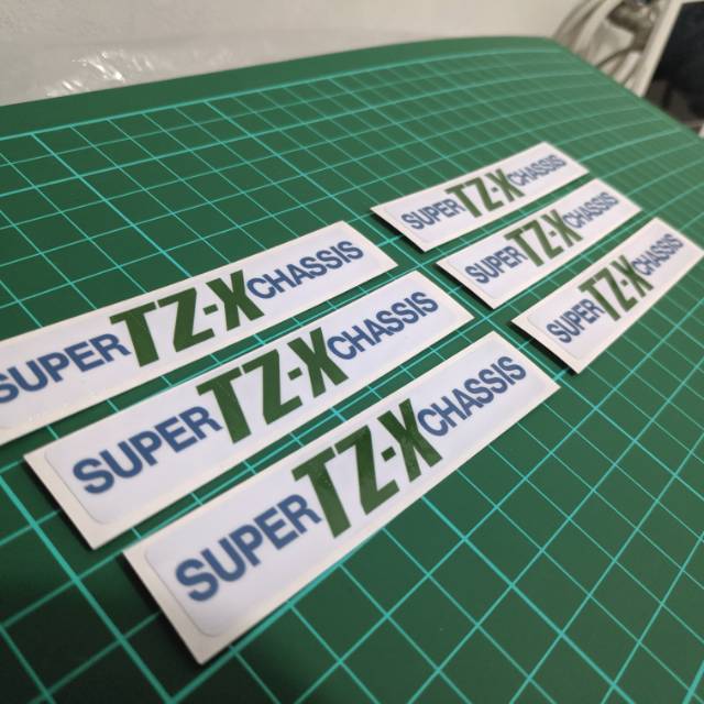 Sticker Super TZ-X Chassis