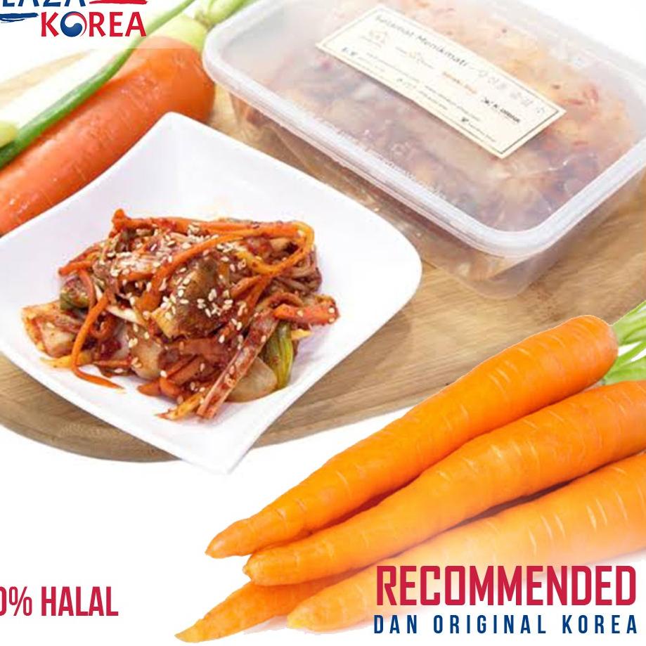 

Siap Kirim Gan KIMCHI MIX SAWI WORTEL LOBAK PLAZA KOREA 500 GRAM - MAKANAN KOREA x86☽