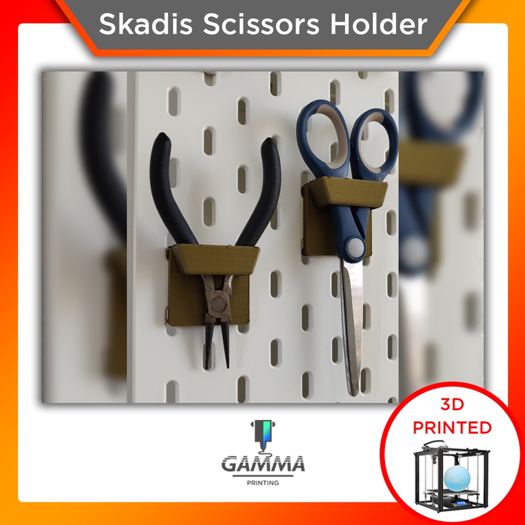 Pegboard SKDIS Scissor Holder / Rak Gunting Aksesoris Accessories