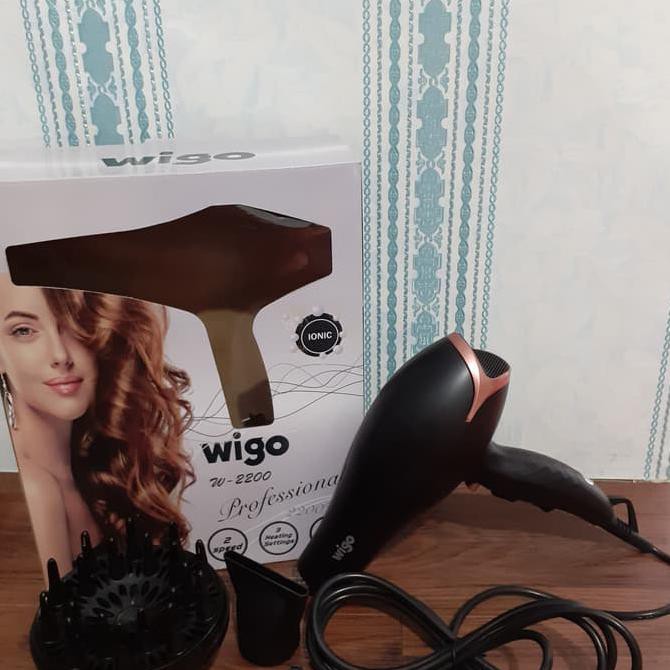 BEST SELLER Hairdryer Wigo W 2200 Pro IONIC ORIGINAL - Hairdryer Wigo W2200 ORI PR201