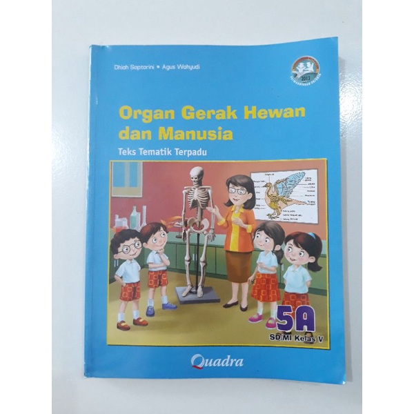 Buku Tematik Kelas 5 Quadra Preloved Second Bekas