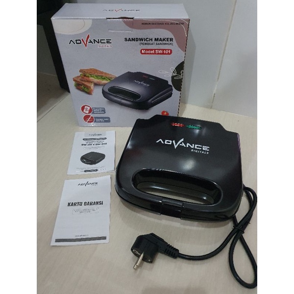 ADVANCE WAFFLE MAKER PEMANGGANG ROTI ADVANCE SW-101 SW101 SW 101 SW - 101 / STAND MIXER ADVANCE MX 1002T MX1002T