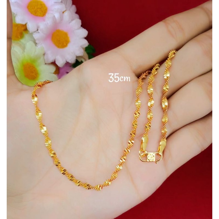 kalung anak anak cantik emas muda