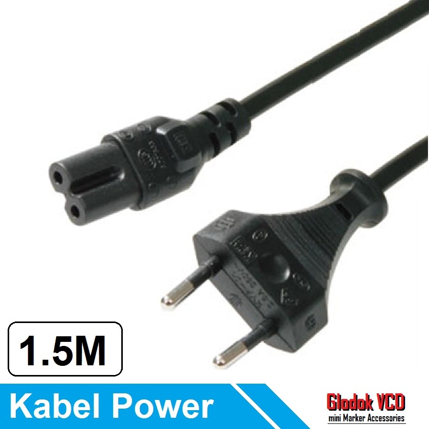 Jual Kabel Power Printer 2 Lubang Shopee Indonesia 7859