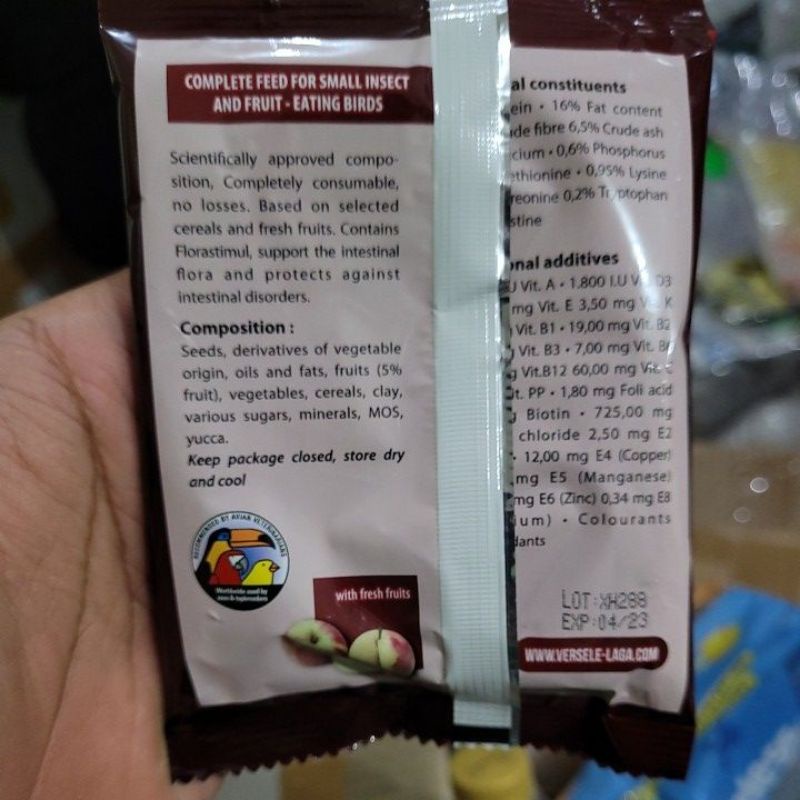 nutri bird uni komplet 50gr