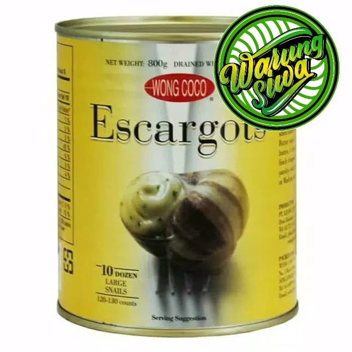 

Wong coco escargots escargot 850 gr