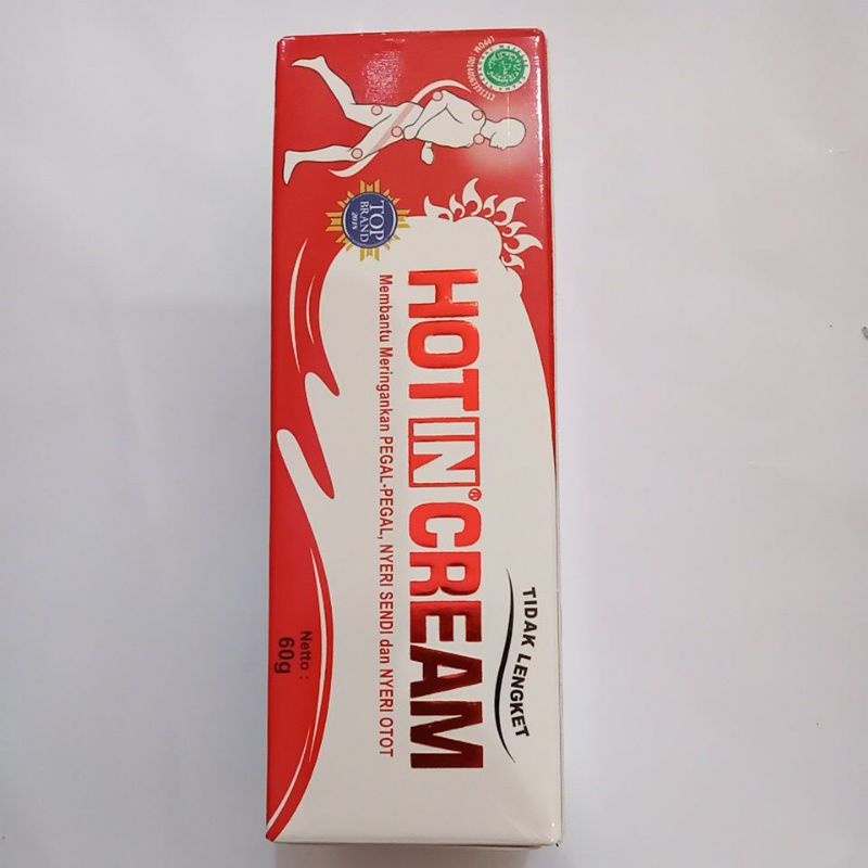 Hot in cream tube putih 60 g