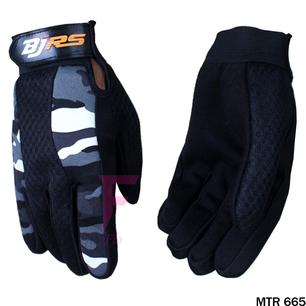 GIOFLO Sarung Tangan Motor Army Full Finger Motif Loreng Kamuflase (Banyak Pilihan Model)