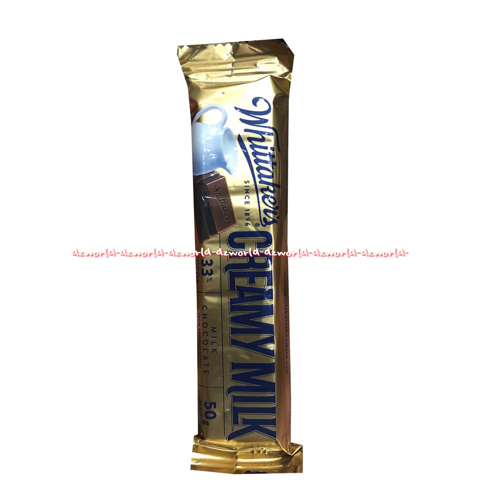 Whittaker's 50gr Creamy Milk Berry and Biscuit White Chocolate Almond Gold Cokelat Kacang Almond Wittakers 50 gram Whittakers Snack Cemilan Coklat Chocolate