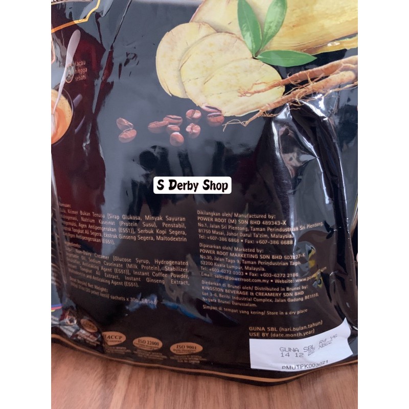 

Alicafe Coffee Ginseng Kopi Instan Pack isi 18
