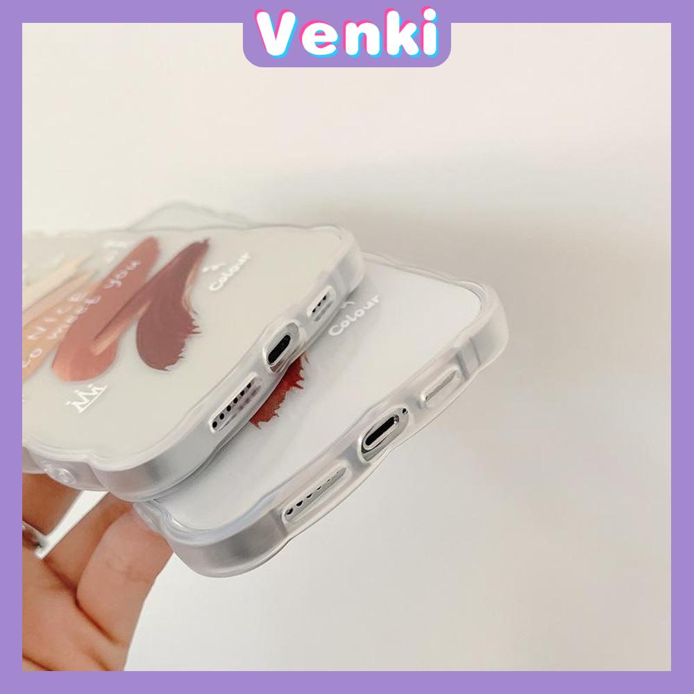 iPhone Case Silicone Soft Case Clear Case Wave Non-Slip Shockproof Camera Full Coverage Protection Paint Art For iPhone 13 Pro Max iPhone 12 Pro Max iPhone 11 iPhone 7 Plus