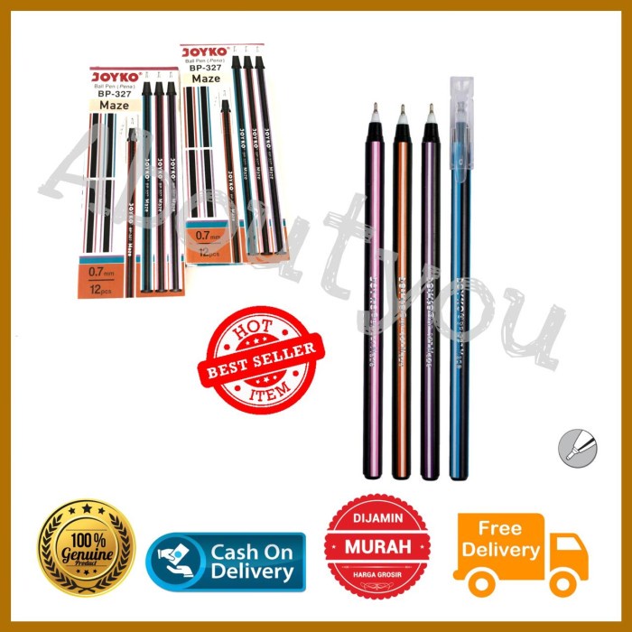 

TULIS-ALAT- PROMO PULPEN / PEN LILIN BALAJI TWIST MURAH -ALAT-TULIS.
