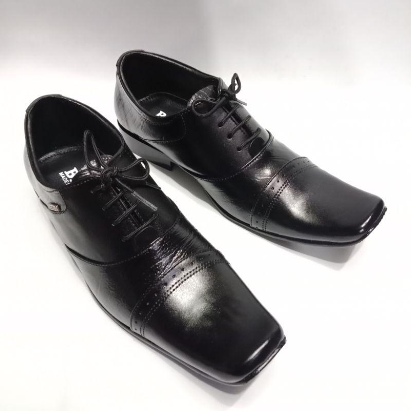 Sepatu Tali Pria/Pantofel Formal Pria/Sepatu Kulit Asli/Merek Bally