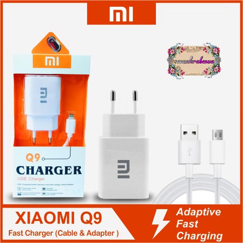 BM007 Q9 Charger Cashan for all type original 2.4A anti meledak pengisian cepat SB1193