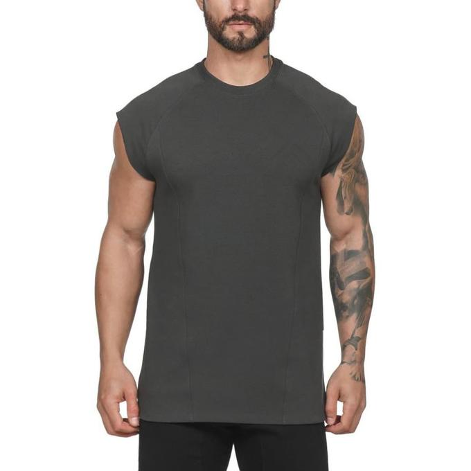 Tank Top Pria, Sleeveless Muscle Tank Top