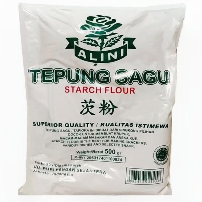 

TEPUNG SAGU ALINI 500 gr / GLUTEN FREE / EXPORT QUALITY