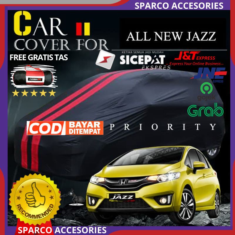COVER MOBIL HONDA ALL NEW JAZZ RS SARUNG MOBIL HONDA JAZZ RS WATERPROOF ANTI AIR 2