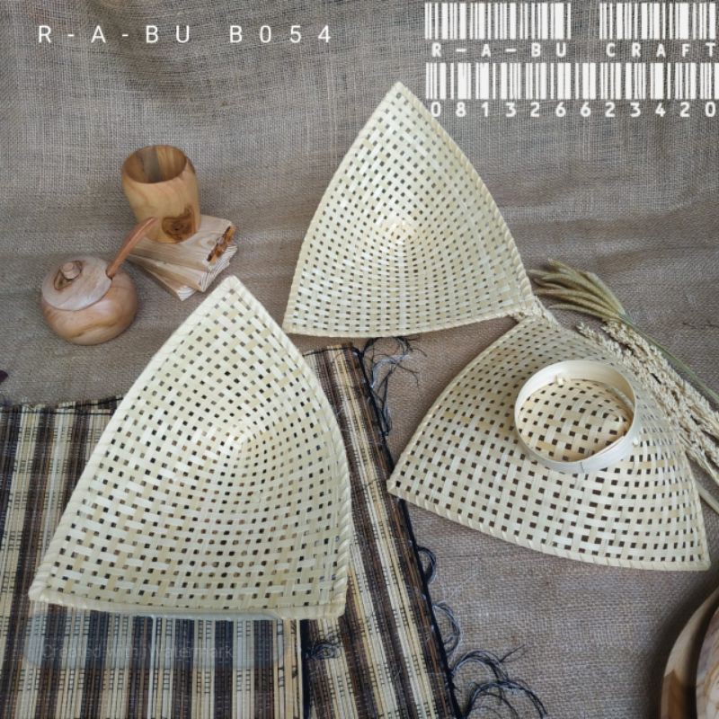 

Promo (B054) Piring Pincuk Bambu 25cm|Makan|Piring|Mangkok|Nasi|Warung|Restoran|Dapur|Tumpeng|Bancakan