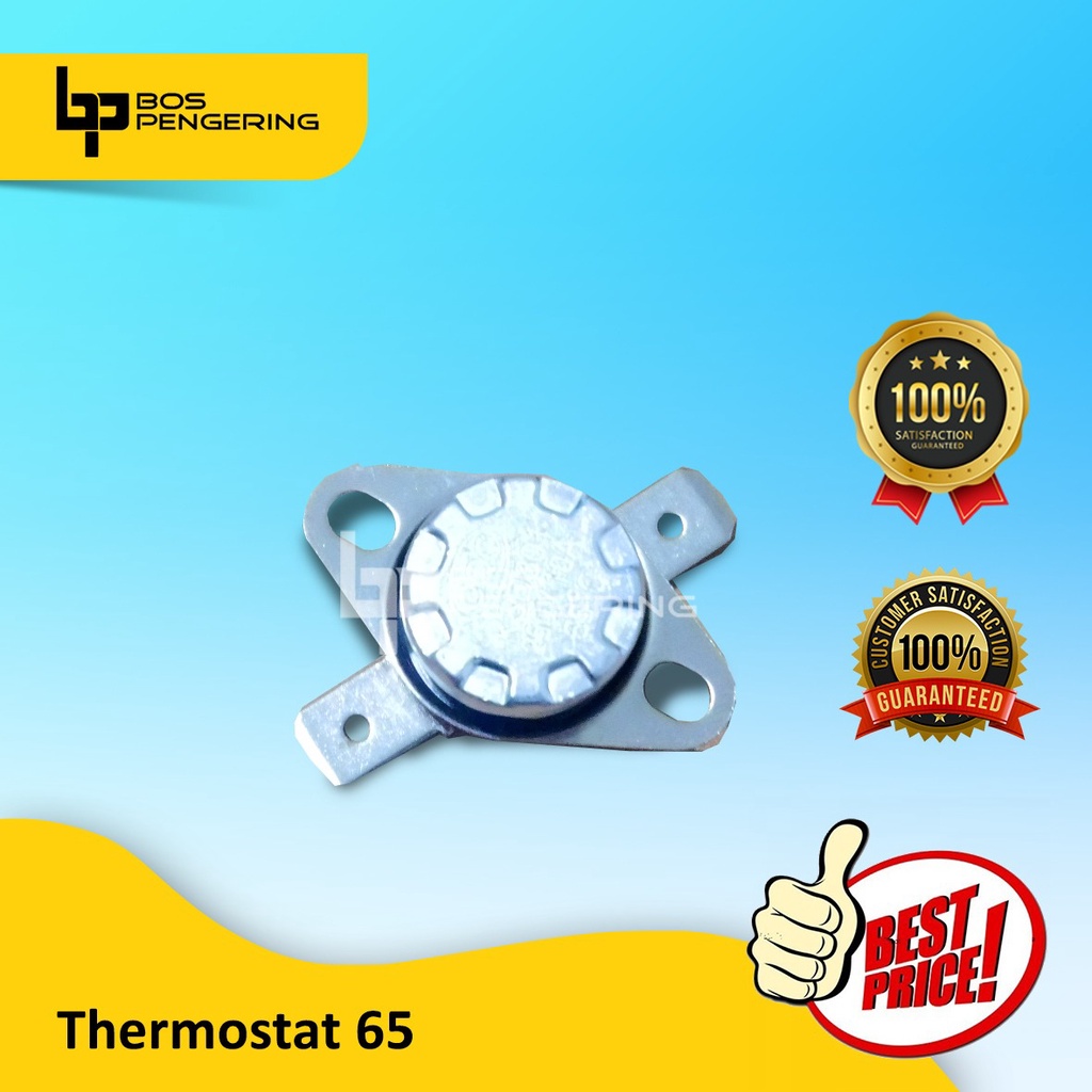 Thermostat Mesin Pengering Midea Thermostat 65°C Berkualitas Terbaik