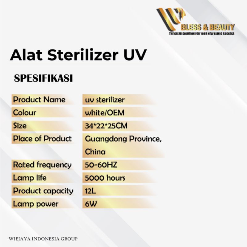 Alat sterilizer Box uv sterilizer box alat steril alat salon medicure alat rumah tangga