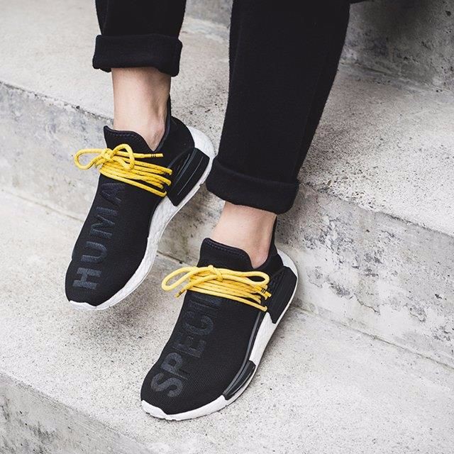 Adidas human race Black