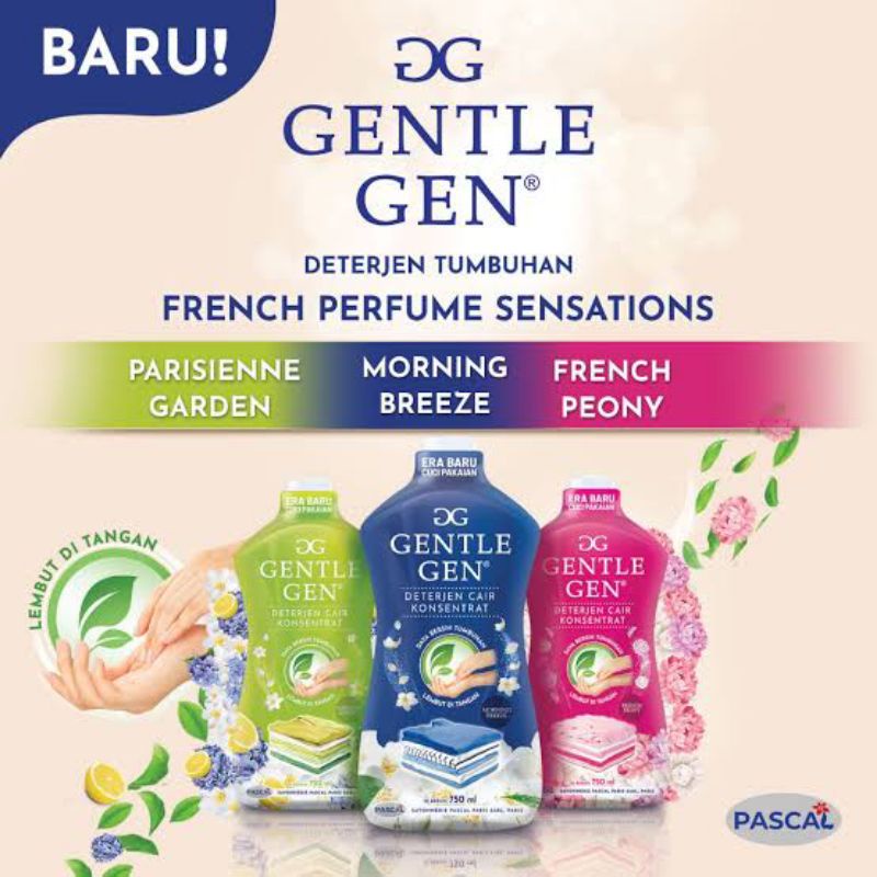 Gentle Gen Deterjen Cair 750ml